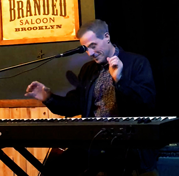 Ethan Cord at Branded Saloon, Brooklyn. Click for full size